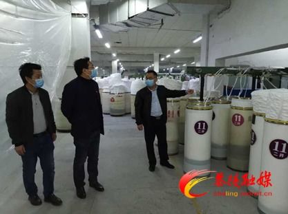 昨日,茶陵東信綿業正式復工復產